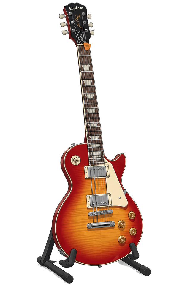 望のギター「レモン」— Epiphone Les Paul Standard